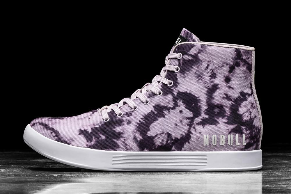 NOBULL Patike Za Trening Muške - Nobull Wisteria Tie-Dye Canvas Ljubičaste Tie-Dye (134976-XSR)